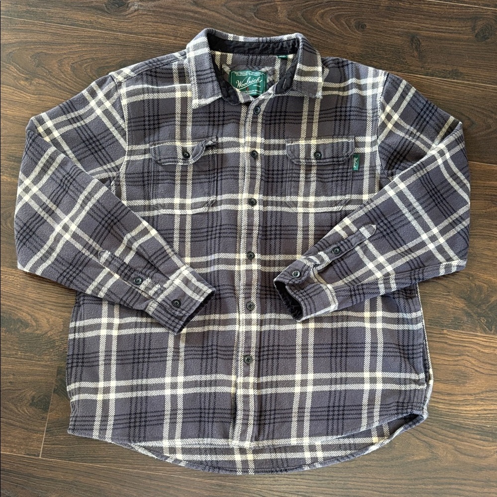 Vintage Woolrich heavyweight flannel shacket